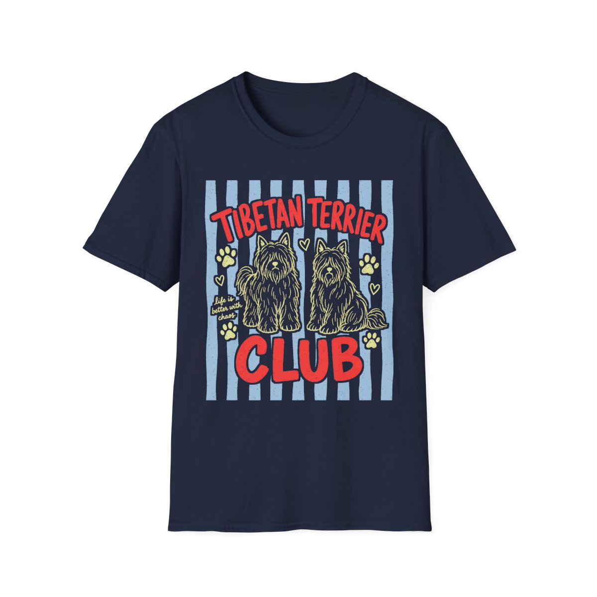 Tibetan Terrier Club Tee - Navy