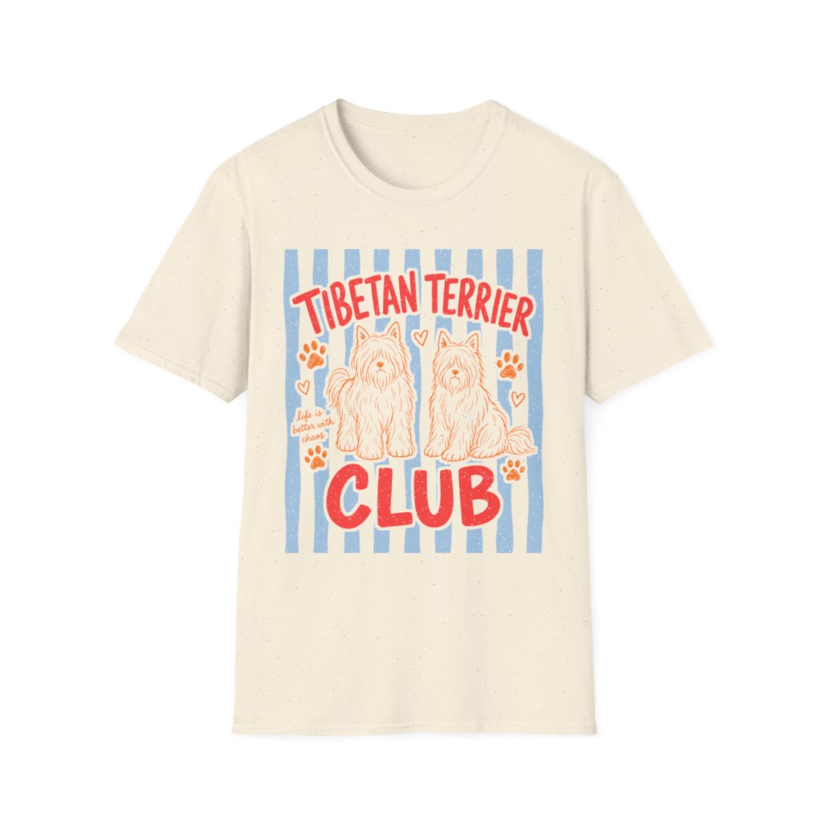 Tibetan Terrier Club Tee - Natural