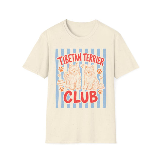 Tibetan Terrier Club Tee - Natural