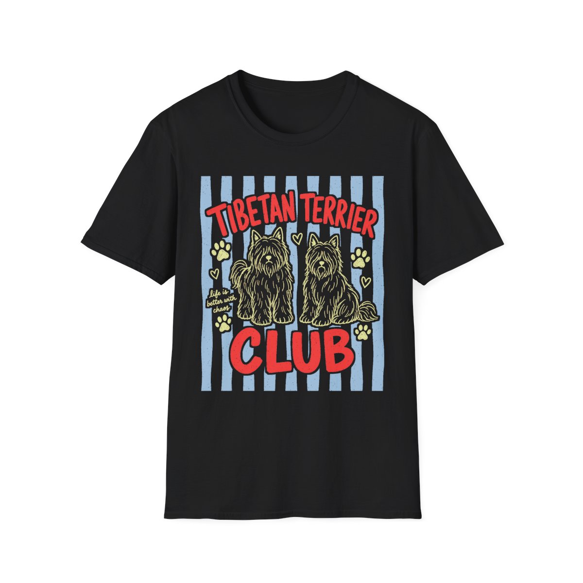 Tibetan Terrier Club Tee - Black