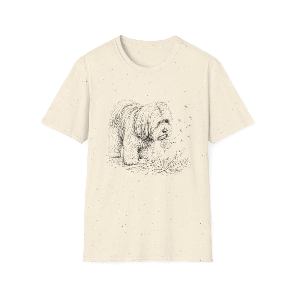 Tibetan Terrier Make A Wish Tee - Natural