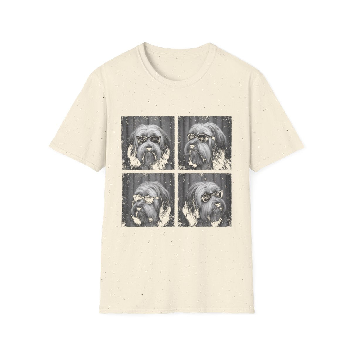 Tibetan Terrier Photo Booth Tee - Natural