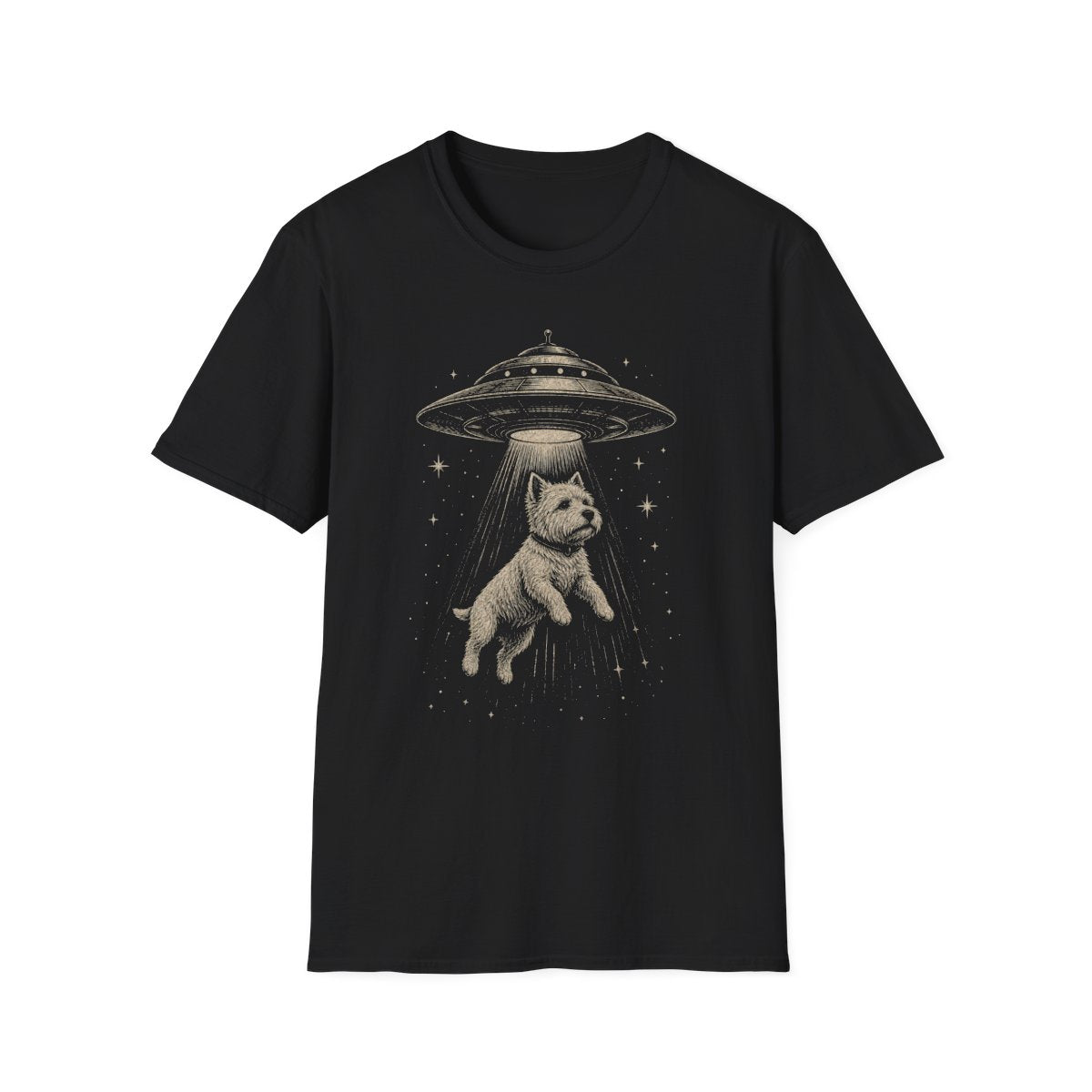 UFO Westie Tee - Black
