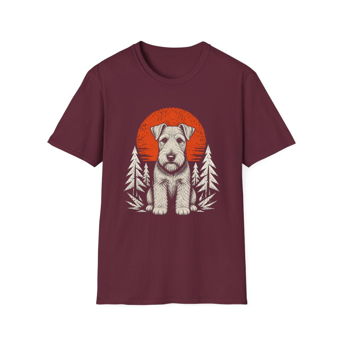 Welsh Terrier Adventure Club Tee - Maroon