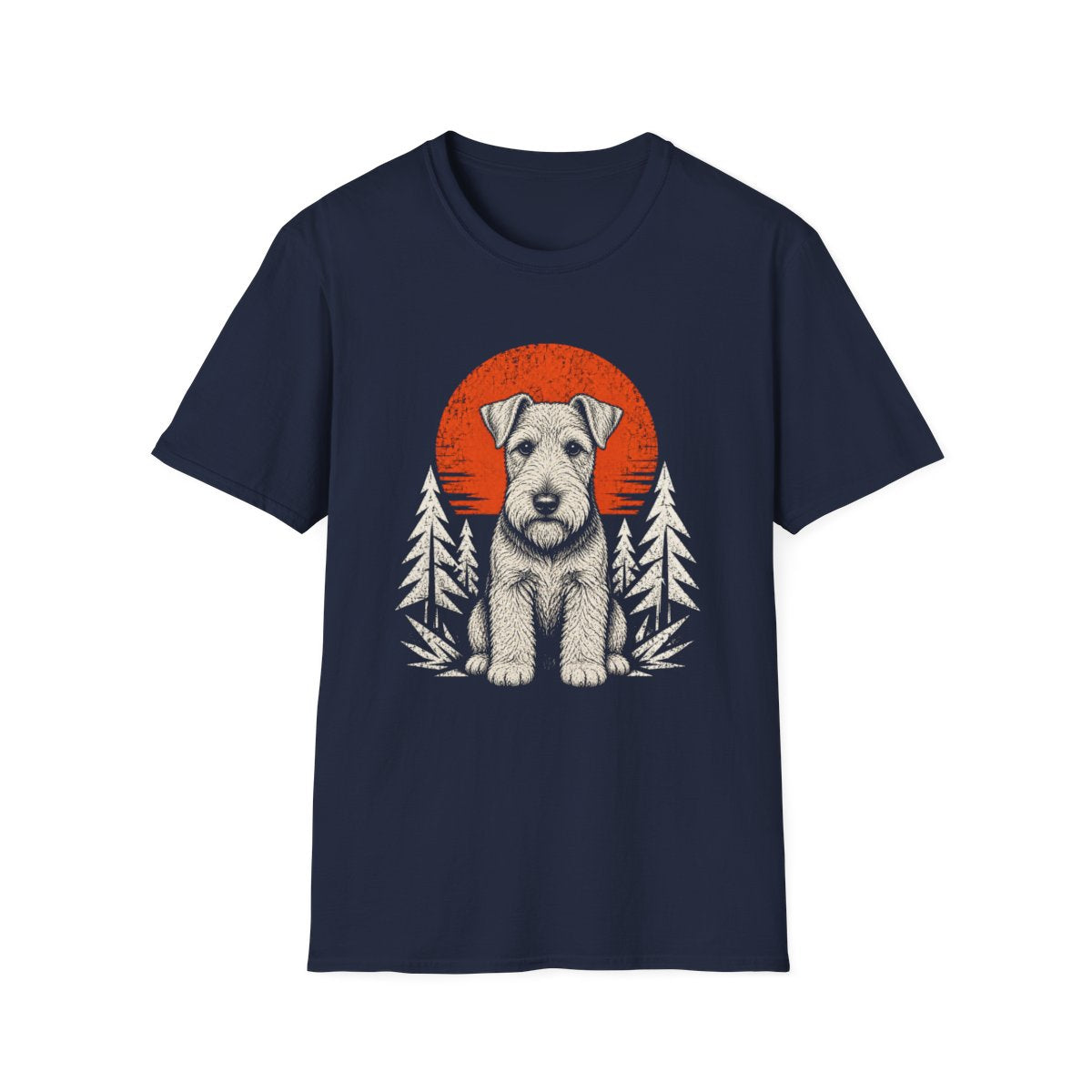 Welsh Terrier Adventure Club Tee - Navy