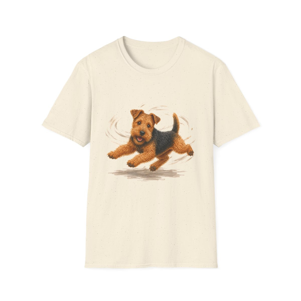 Welsh Terrier Certified Zoomies Champion Tee - Natural