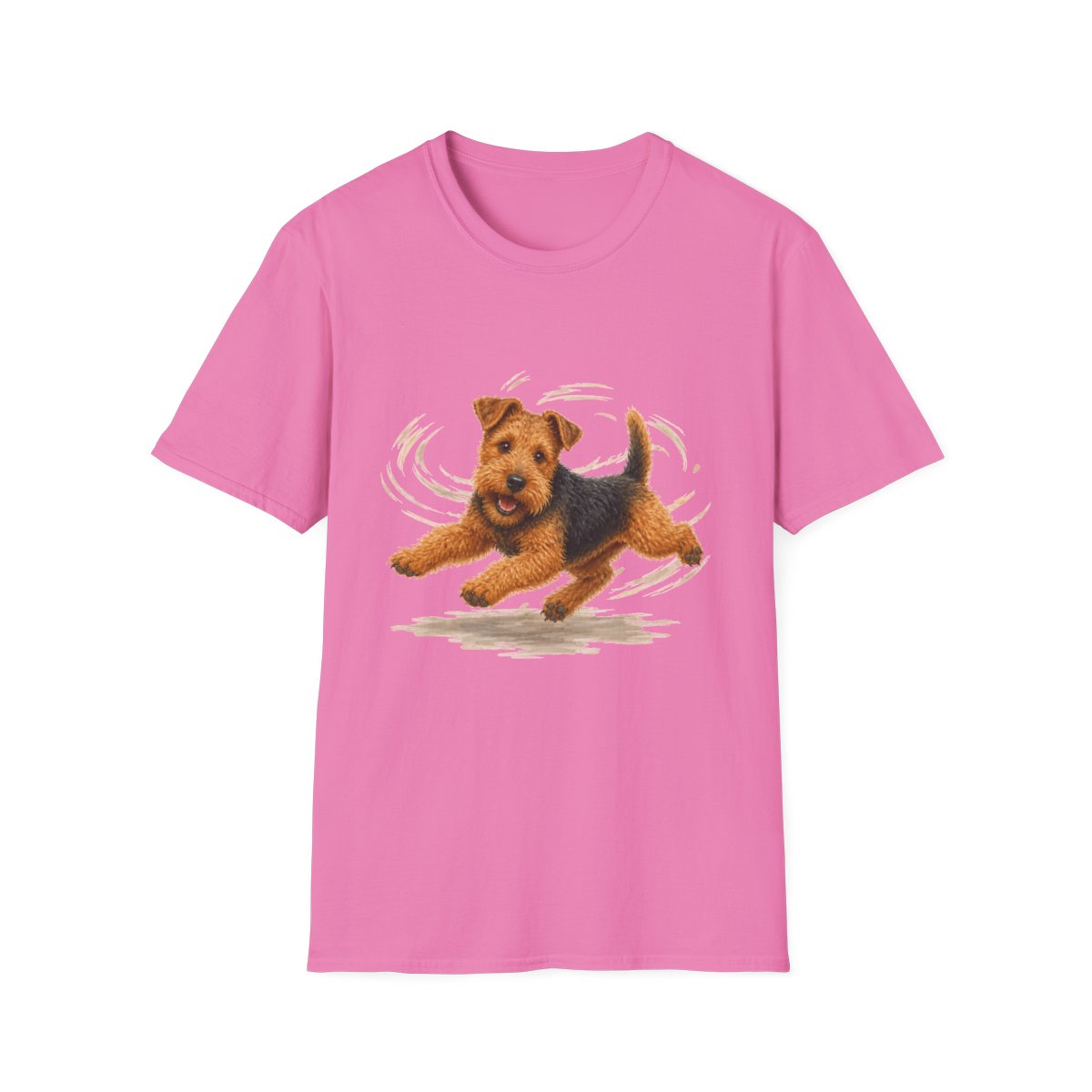 Welsh Terrier Certified Zoomies Champion Tee - Azalea