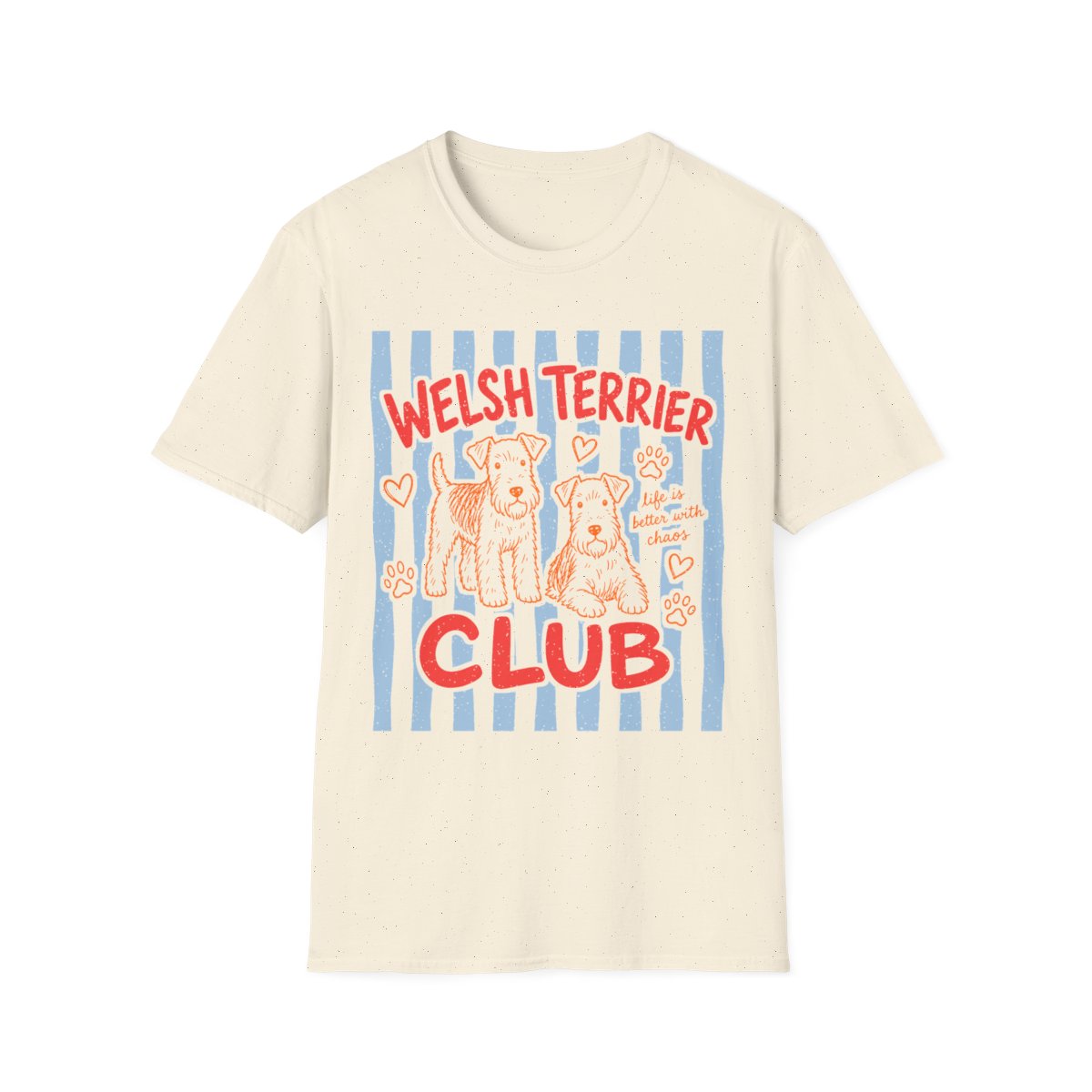 Welsh Terrier Club Tee - Natural