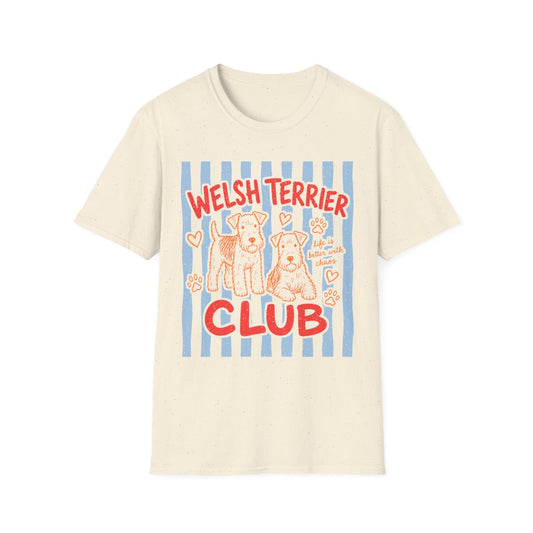 Welsh Terrier Club Tee - Natural