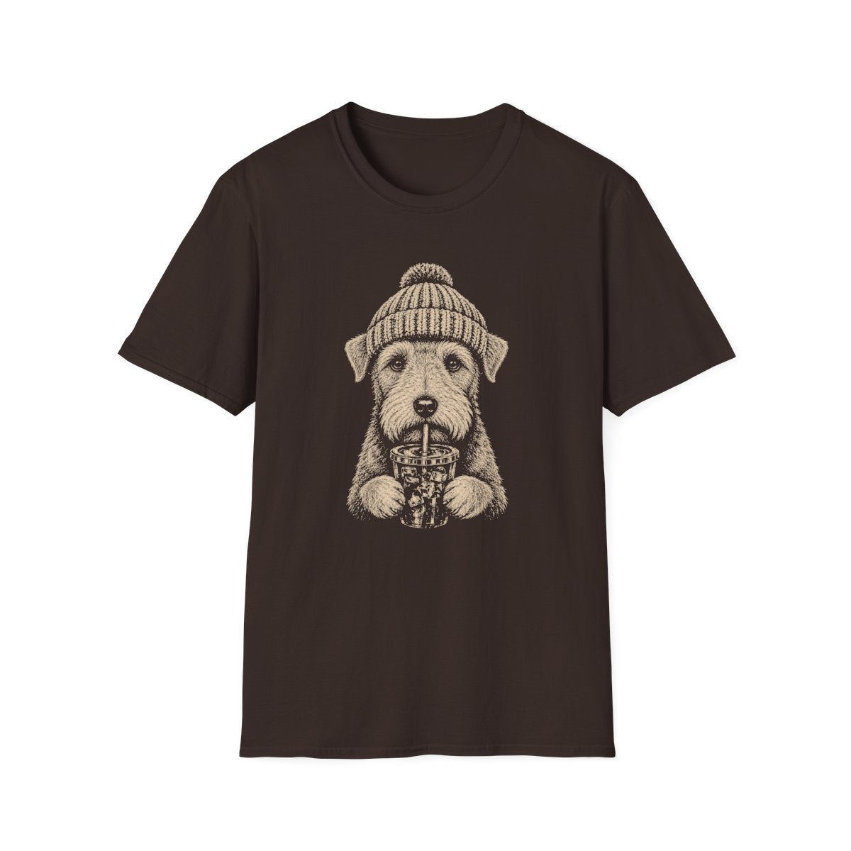 Welsh Terrier Cold Brew Tee - Dark Chocolate