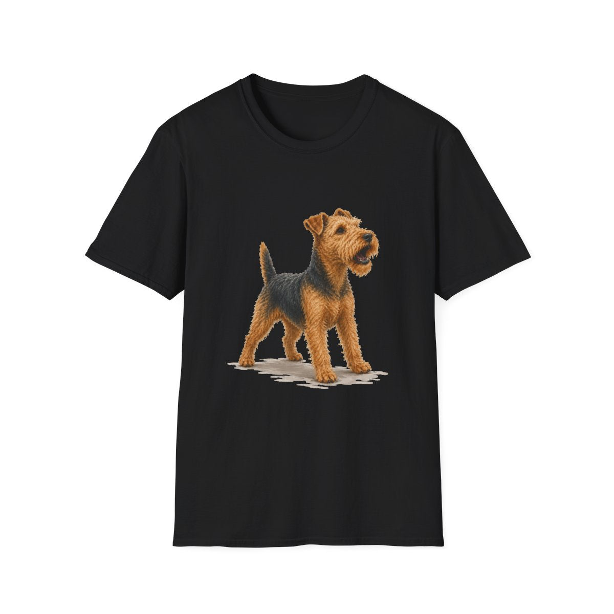 Welsh Terrier Head Of Security Tee - Black