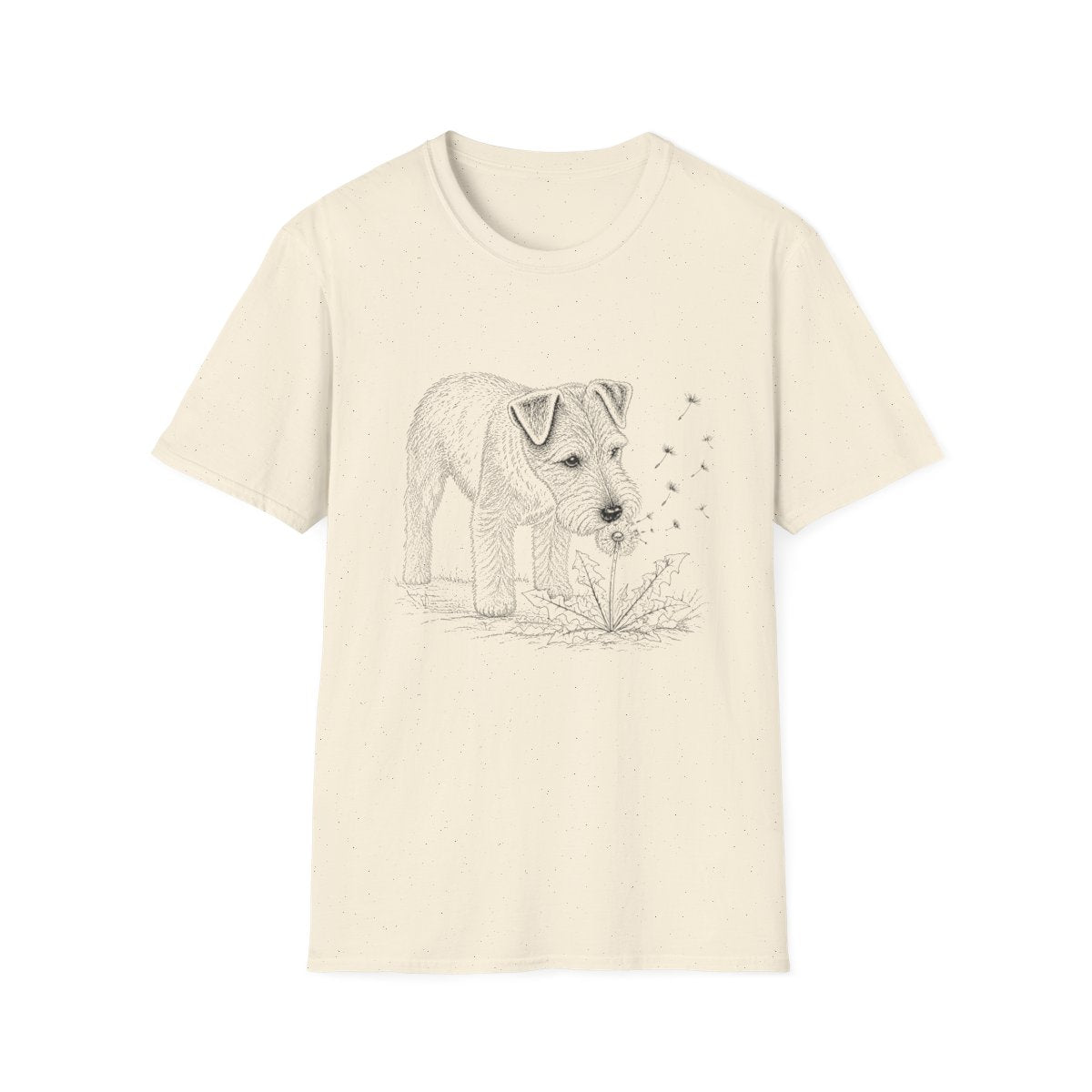 Welsh Terrier Make A Wish Tee - Natural