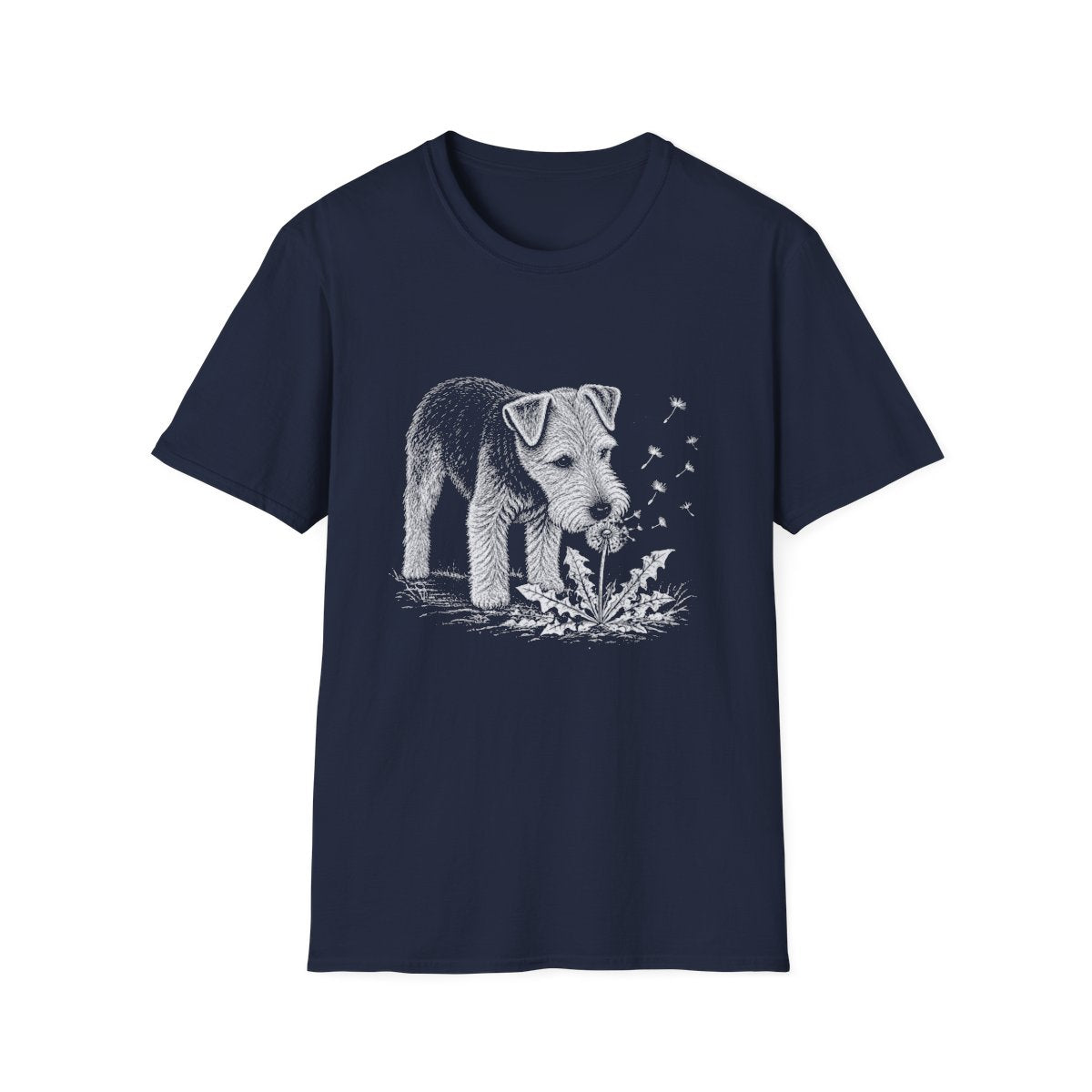 Welsh Terrier Make A Wish Tee - Navy