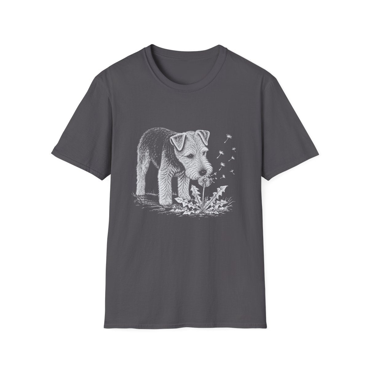 Welsh Terrier Make A Wish Tee - Charcoal