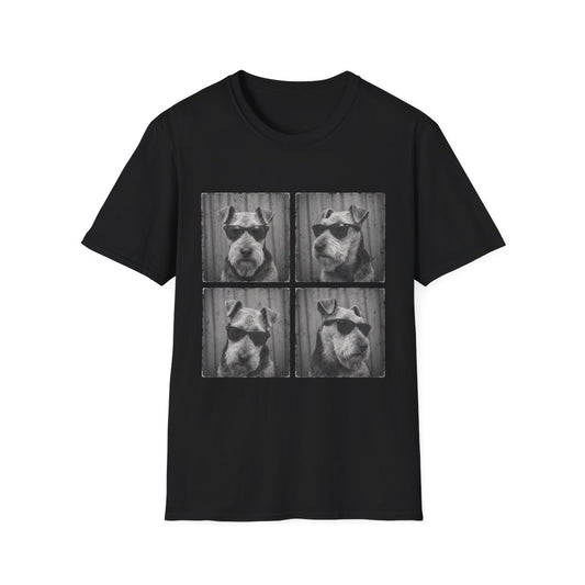 Welsh Terrier Photo Booth Tee - Black