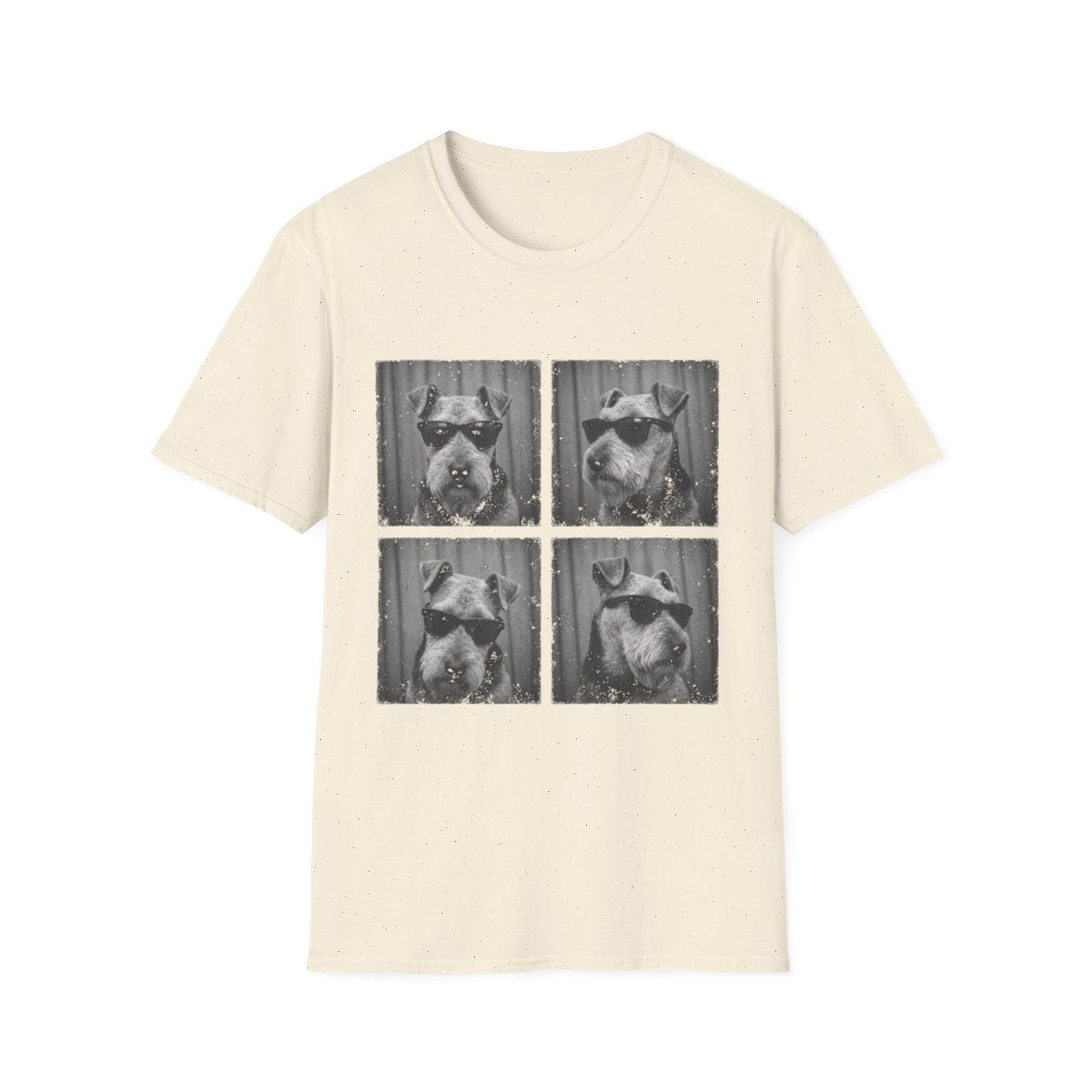 Welsh Terrier Photo Booth Tee - Natural