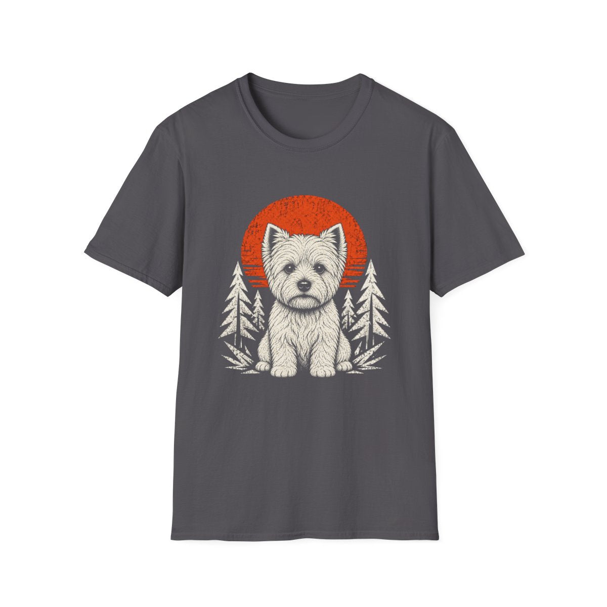 West Highland White Terrier Adventure Club Tee - Charcoal