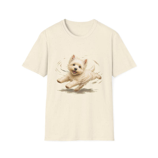 Westie Certified Zoomies Champion Tee - Natural