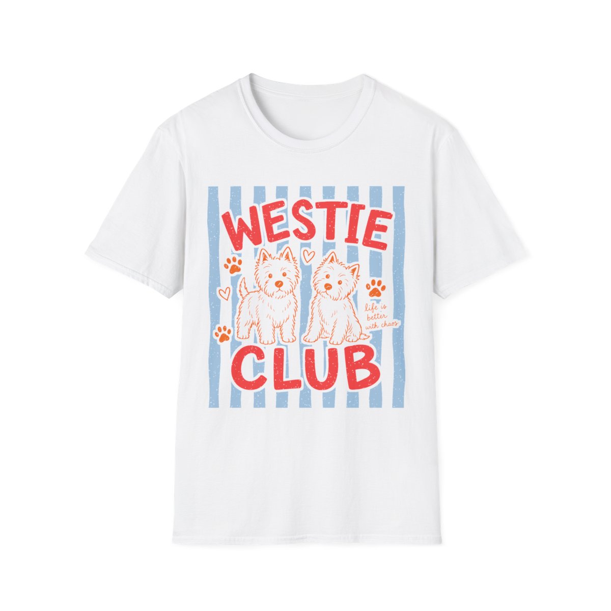 Westie Club Tee - White