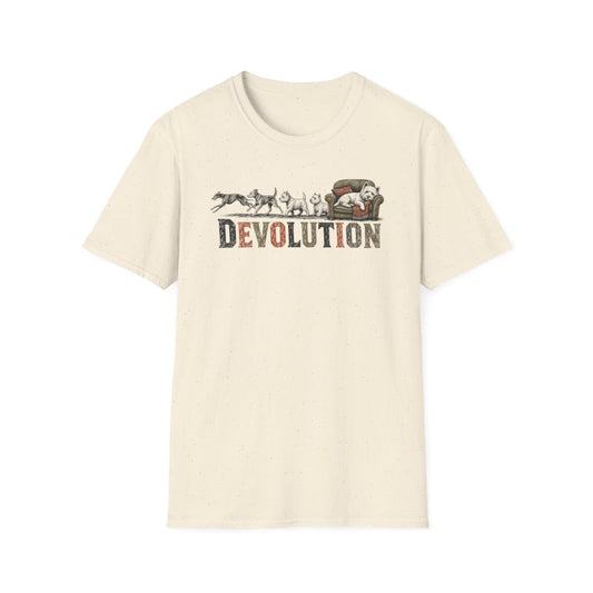 Westie Devolution Tee - Natural