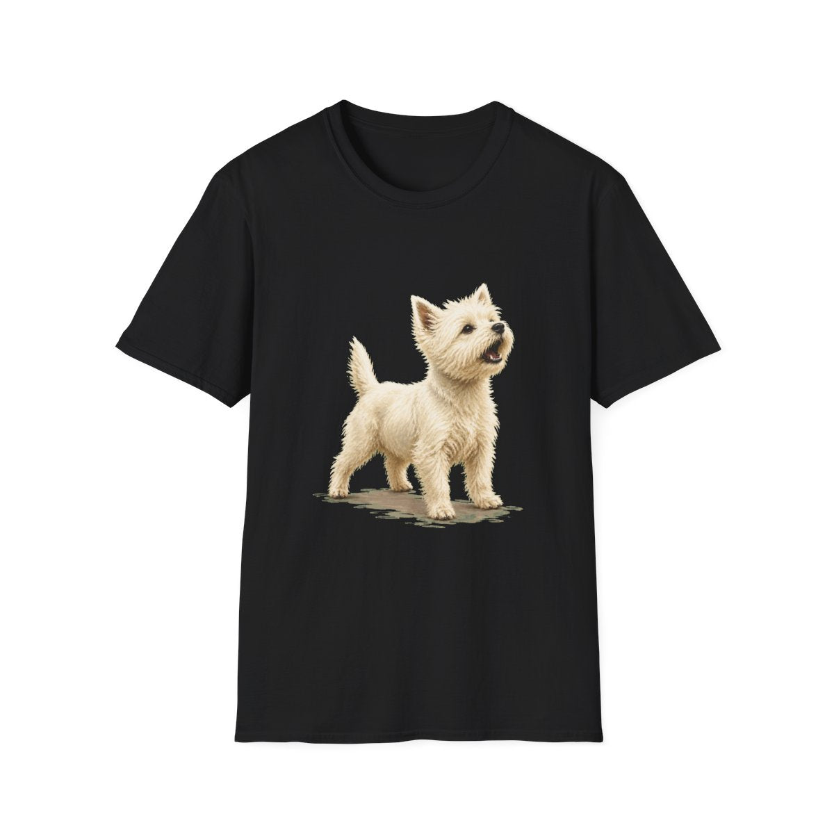 Westie Head Of Security Tee - Black