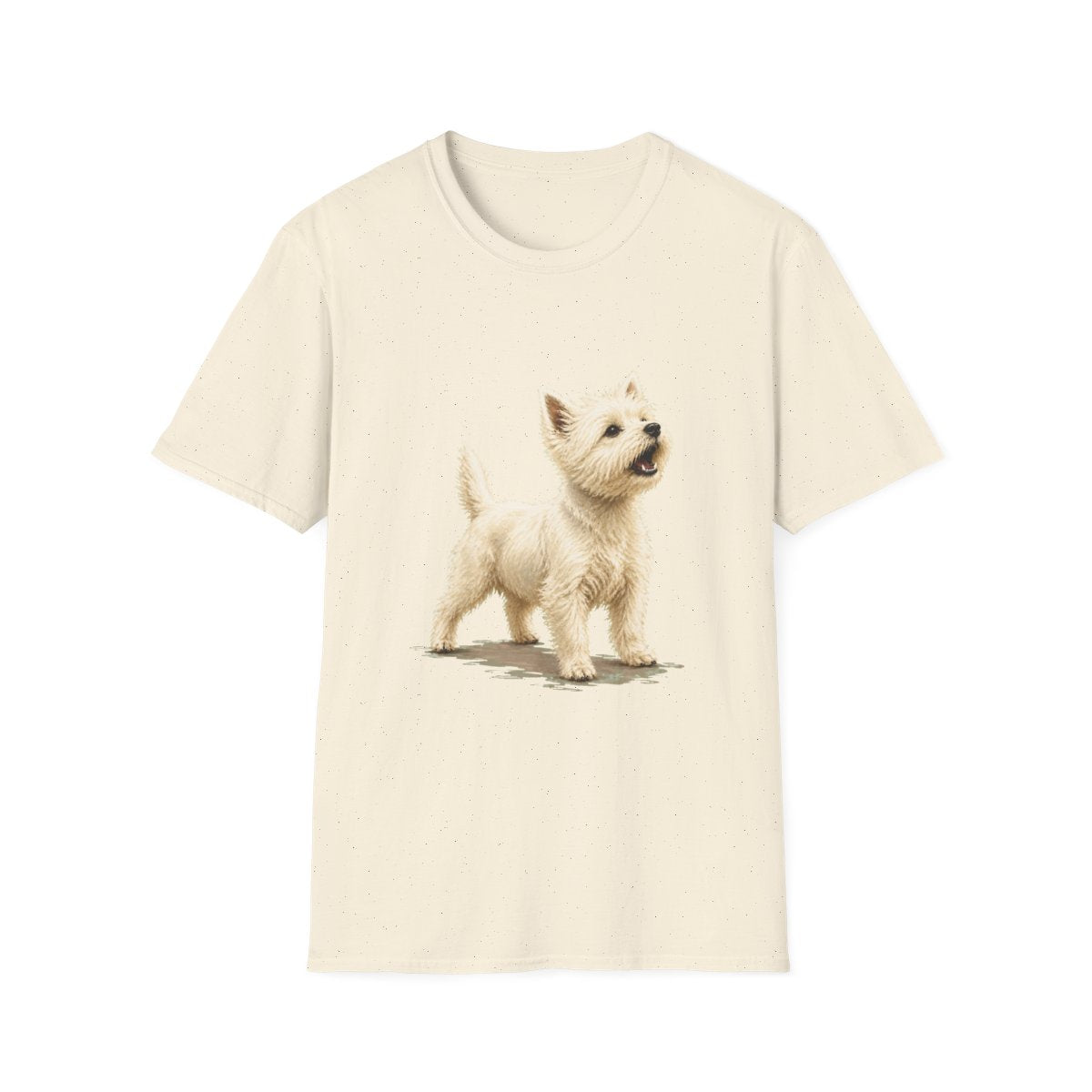 Westie Head Of Security Tee - Natural