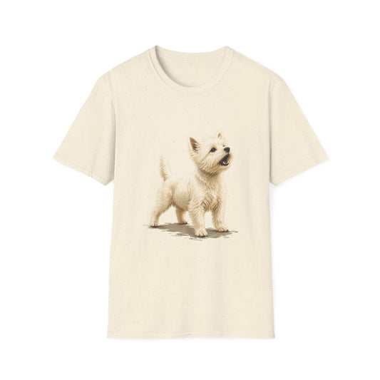Westie Head Of Security Tee - Natural