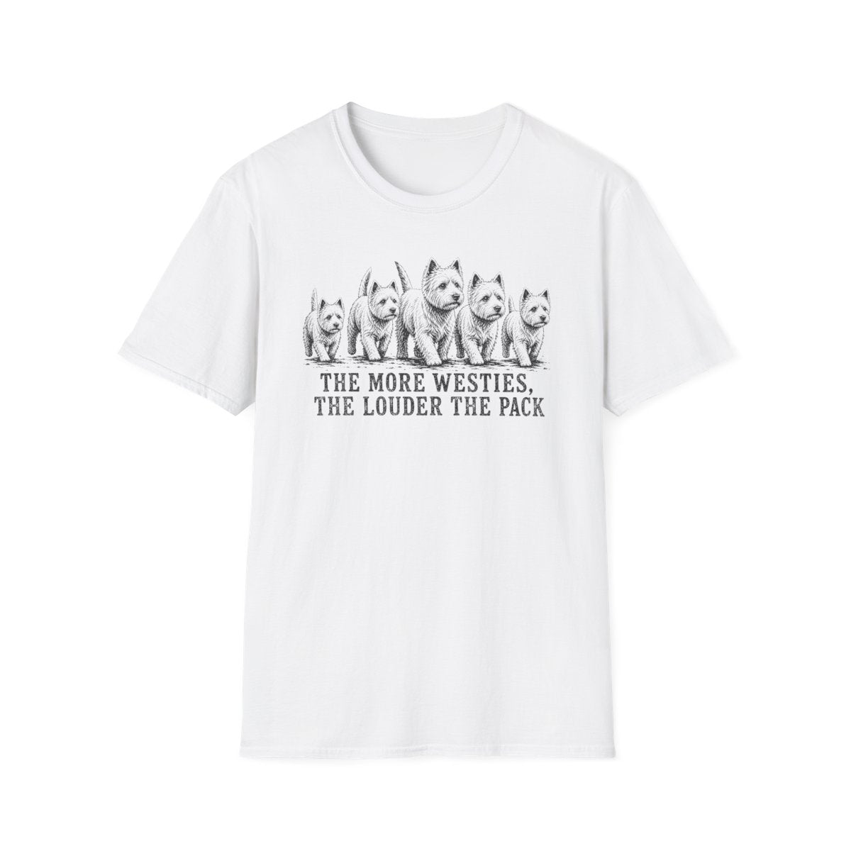 Westie Pack Tee - White