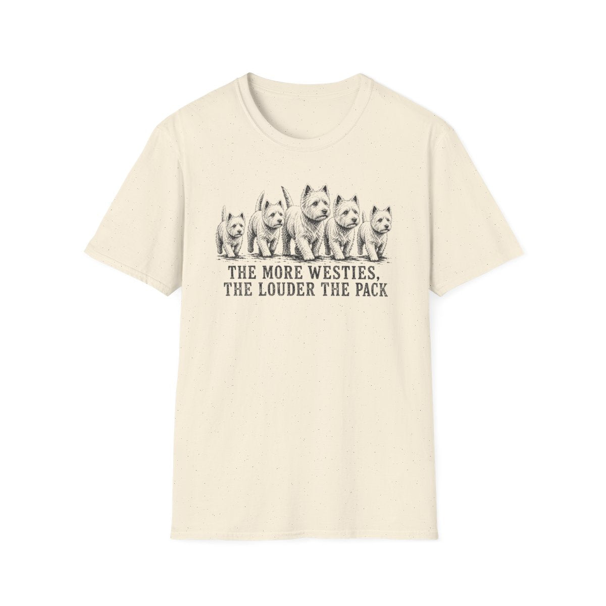 Westie Pack Tee - Natural