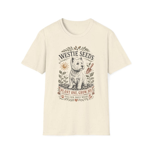 Westie Seeds Tee - Natural