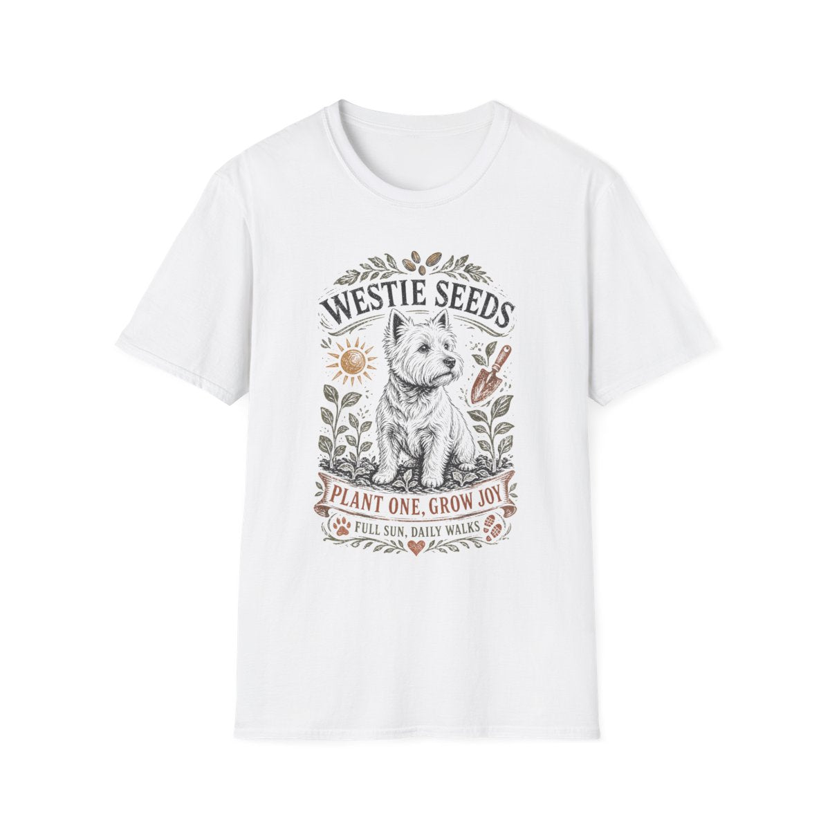 Westie Seeds Tee - White