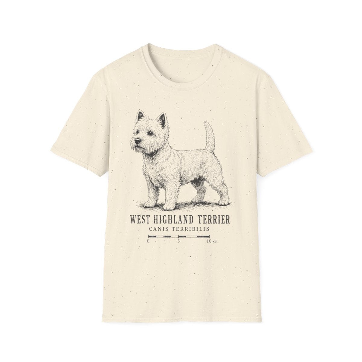 Westie Specimen Tee - Natural