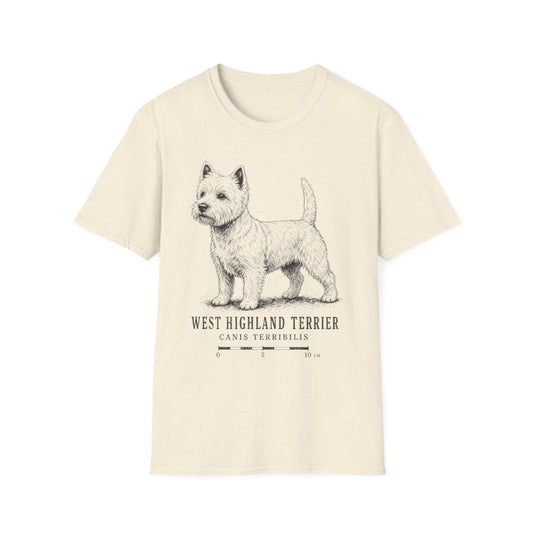 Westie Specimen Tee - Natural