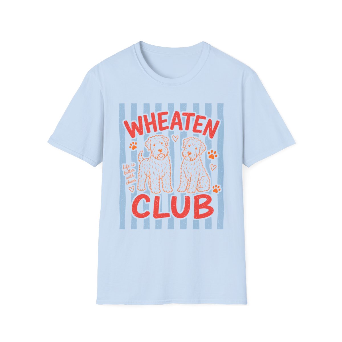 Wheaten Club Tee - Light Blue