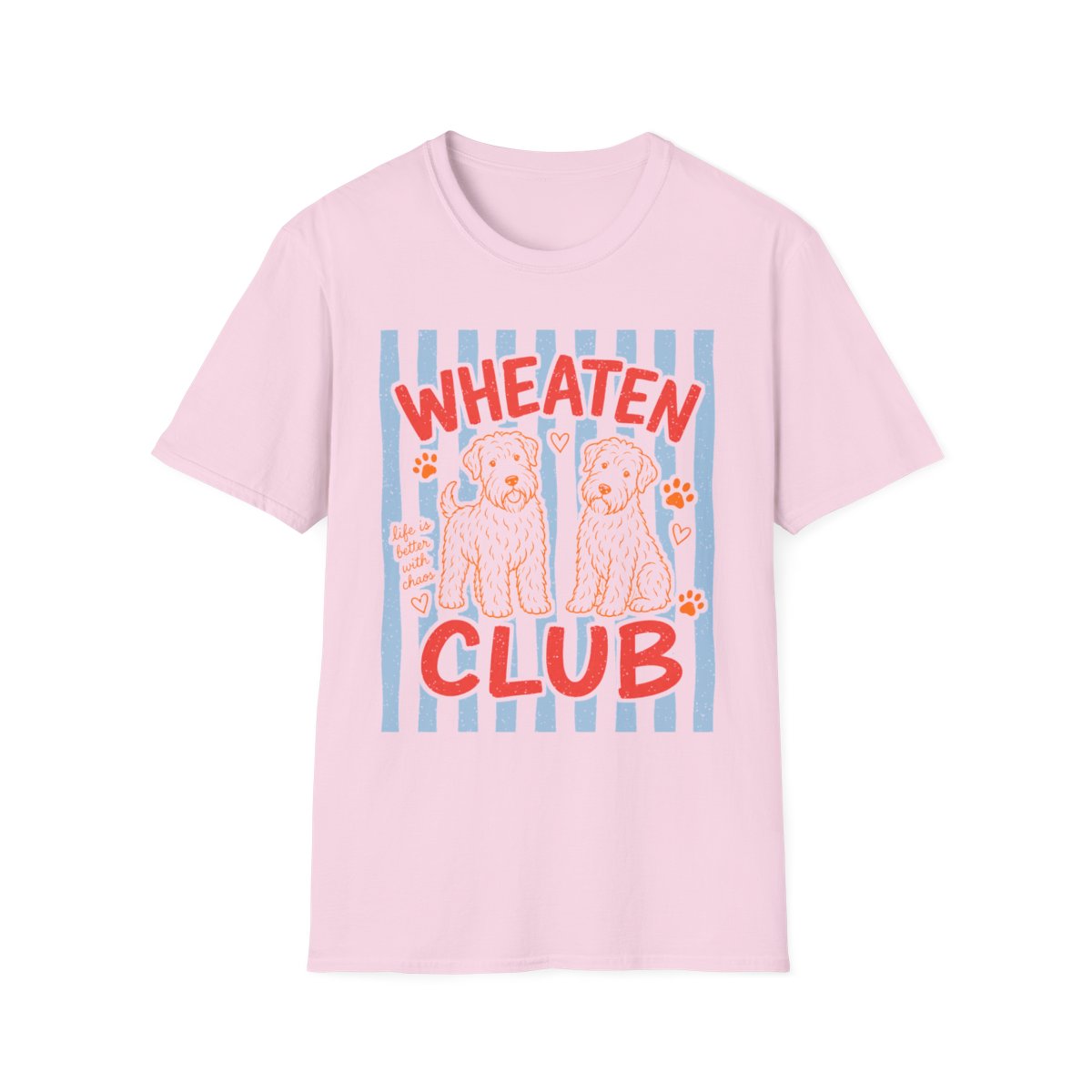 Wheaten Club Tee - Light Pink