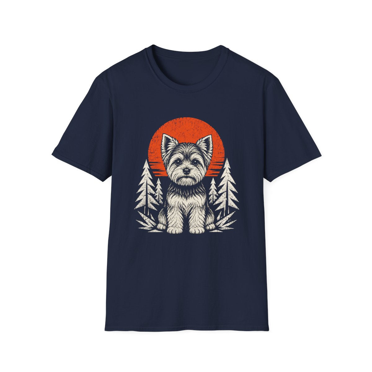 Yorkie Adventure Club Tee - Navy