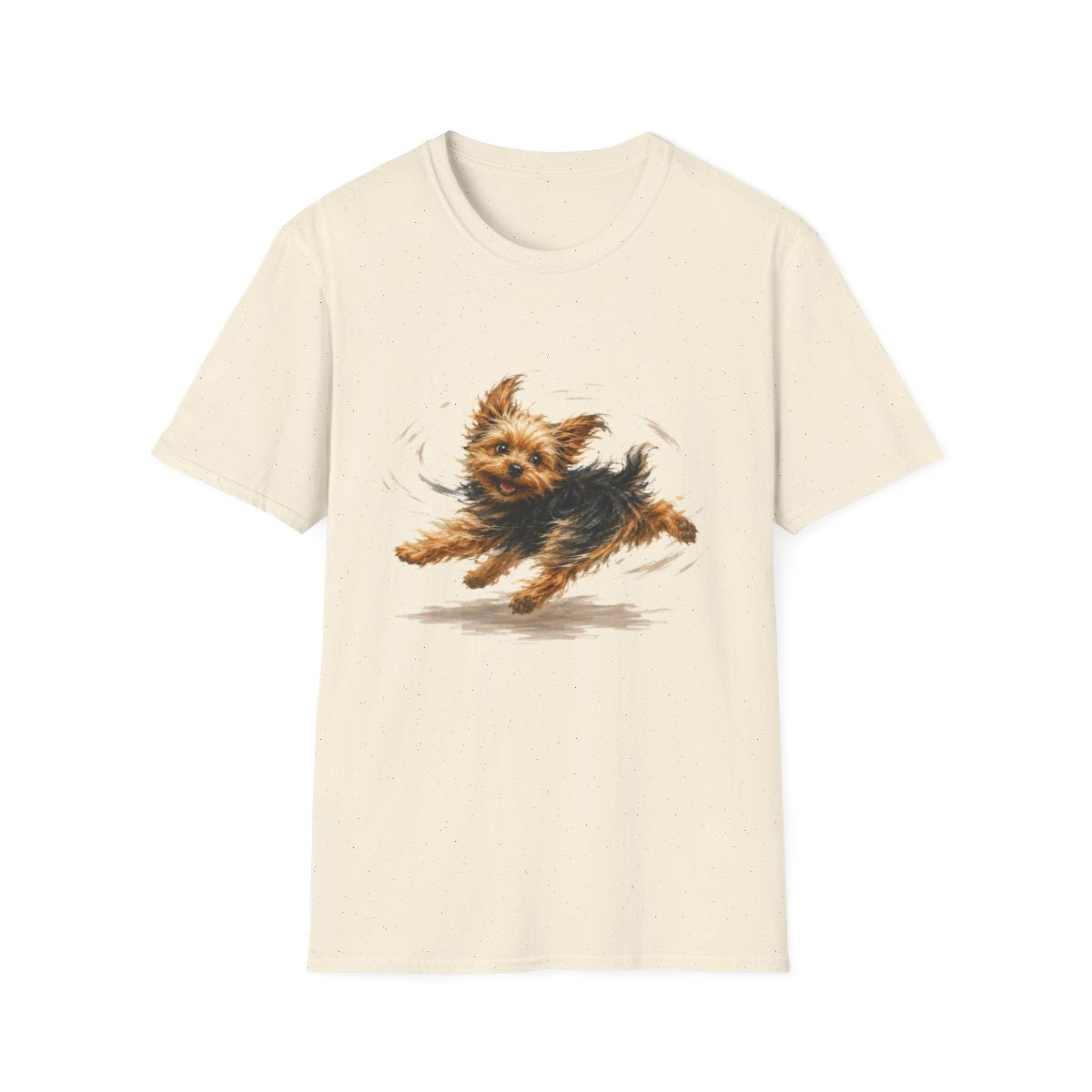 Yorkie Certified Zoomies Champion Tee - Natural
