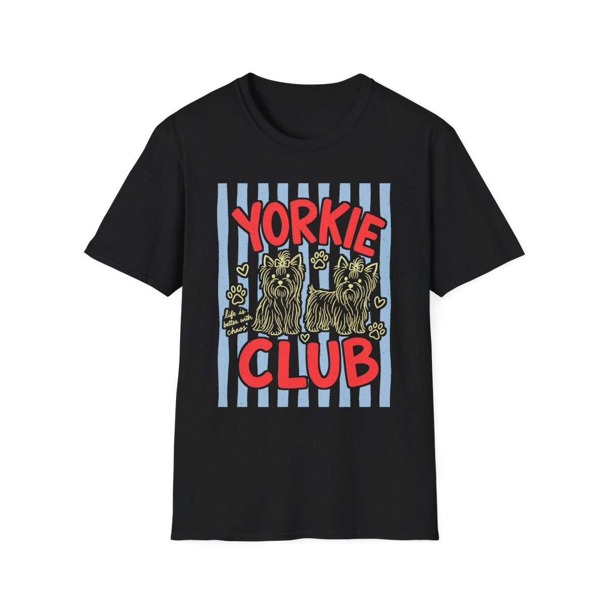 Yorkie Club Tee - Black