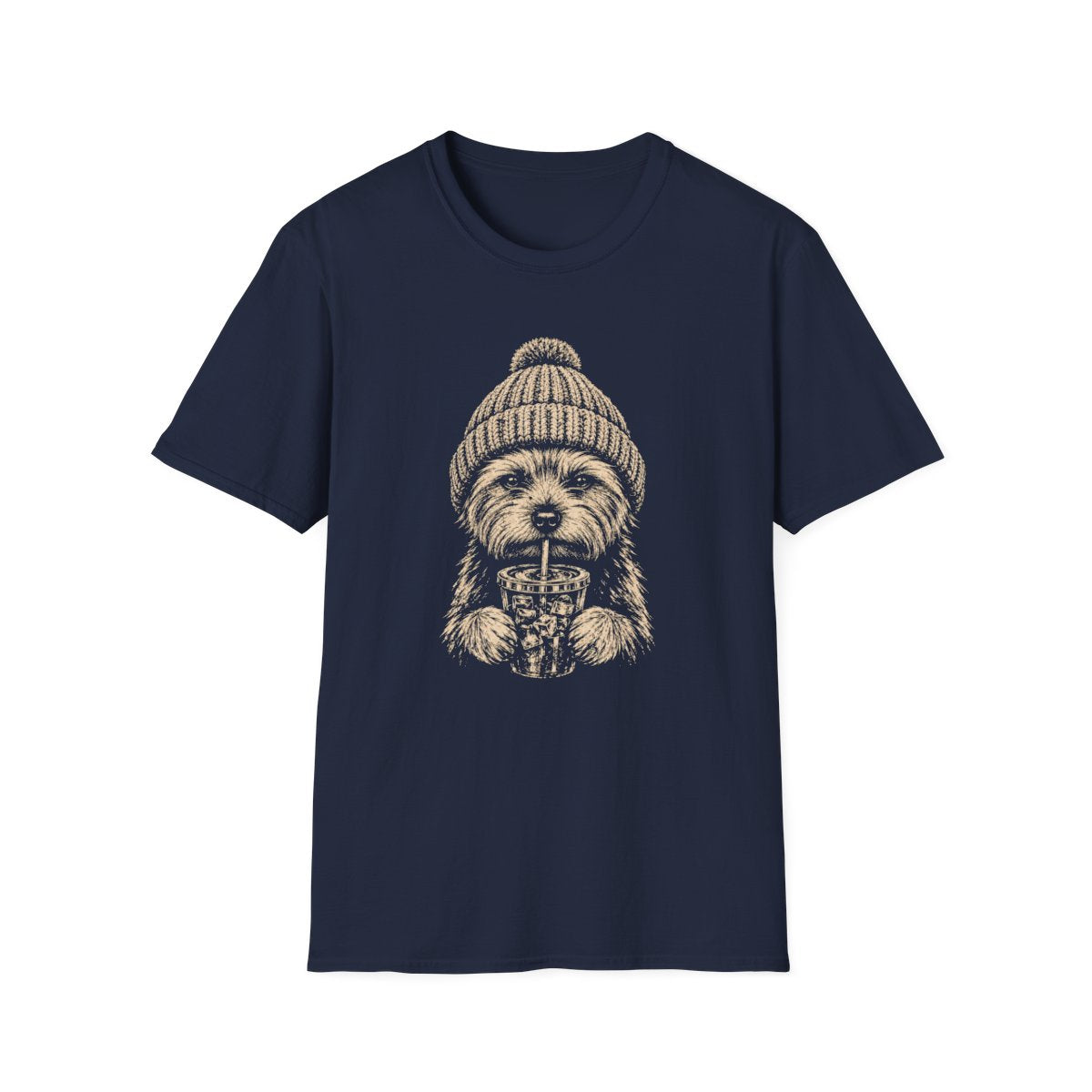 Yorkie Cold Brew Tee - Navy