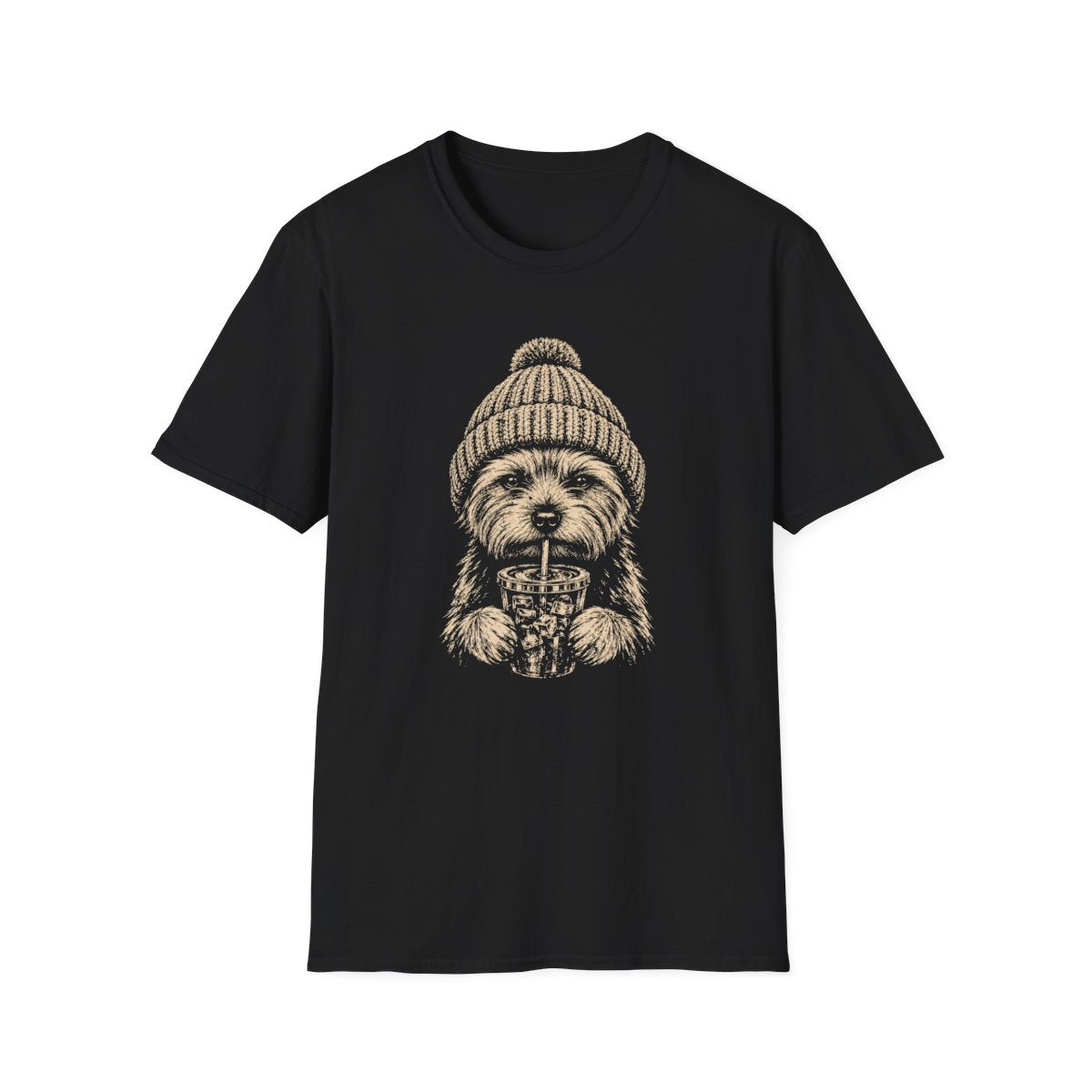 Yorkie Cold Brew Tee - Black