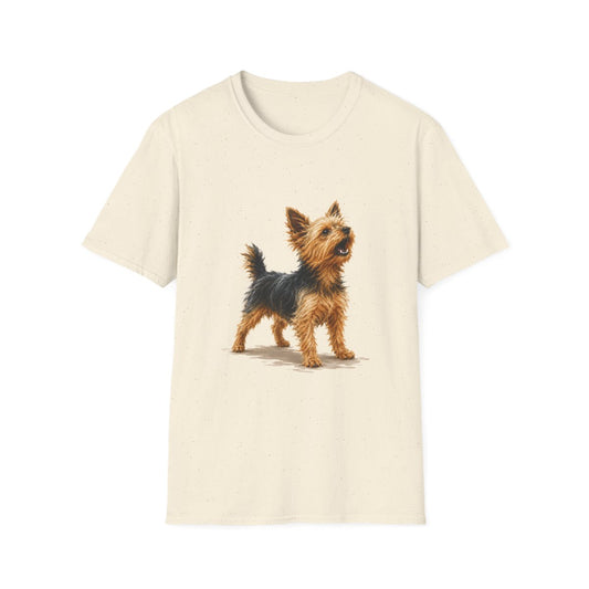 Yorkie Head Of Security Tee - Natural
