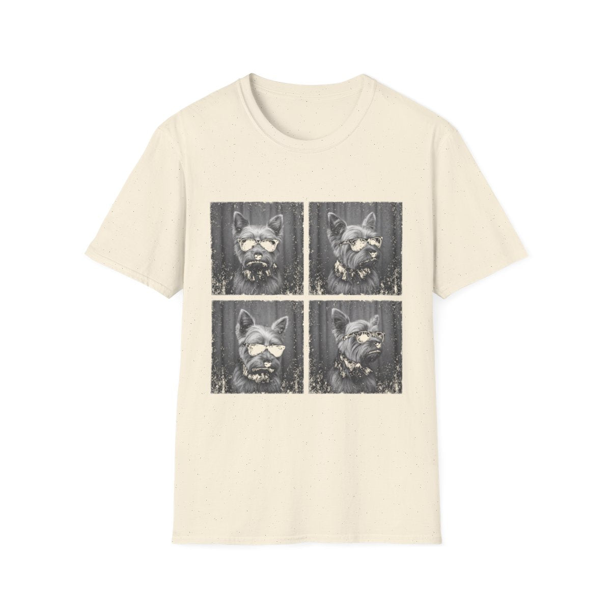 Yorkshire Terrier Photo Booth Tee - Natural