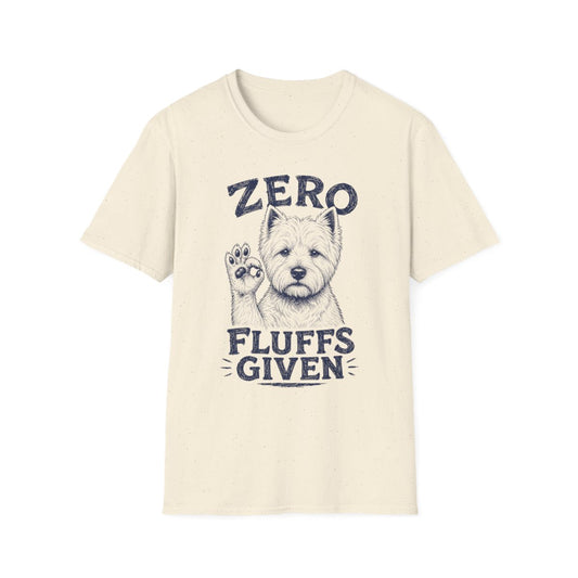 Zero Fluffs Given Tee - Natural